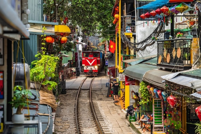 河內火車街咖啡
